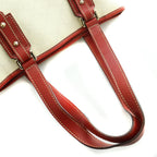 Gucci GG Canvas Love Tote Hand Off White Red SS — view 5