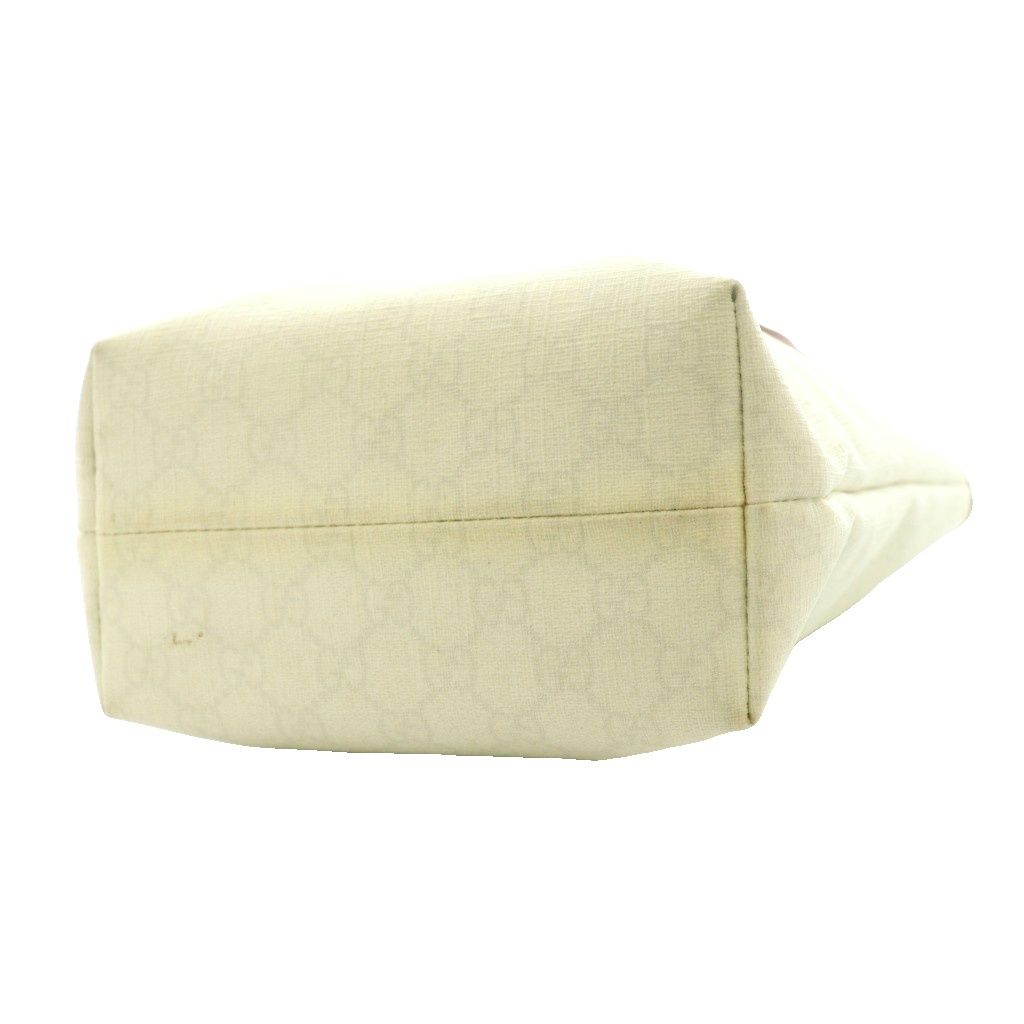 Gucci GG Canvas Love Tote Hand Off White Red SS — view 4