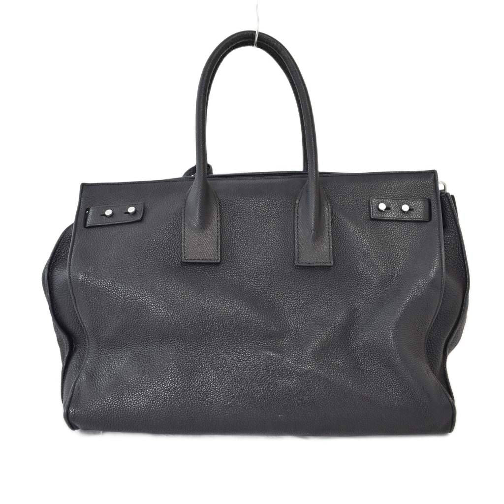Saint Laurent Paris Sac de Jour Small Large Shoulder Bag Tote 2-Way Black — view 2