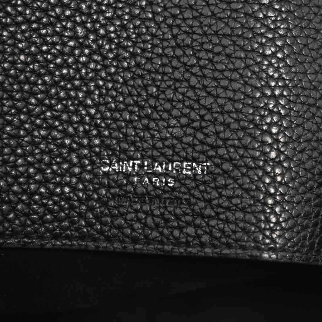 Saint Laurent Paris Sac de Jour Small Large Shoulder Bag Tote 2-Way Black — view 6
