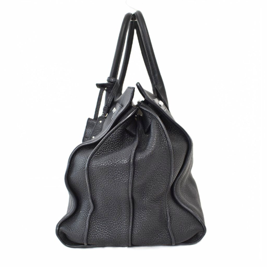 Saint Laurent Paris Sac de Jour Small Large Shoulder Bag Tote 2-Way Black — view 3