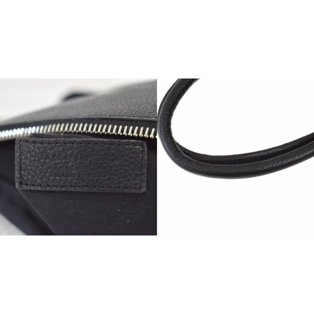 Saint Laurent Paris Sac de Jour Small Large Shoulder Bag Tote 2-Way Black — view 8