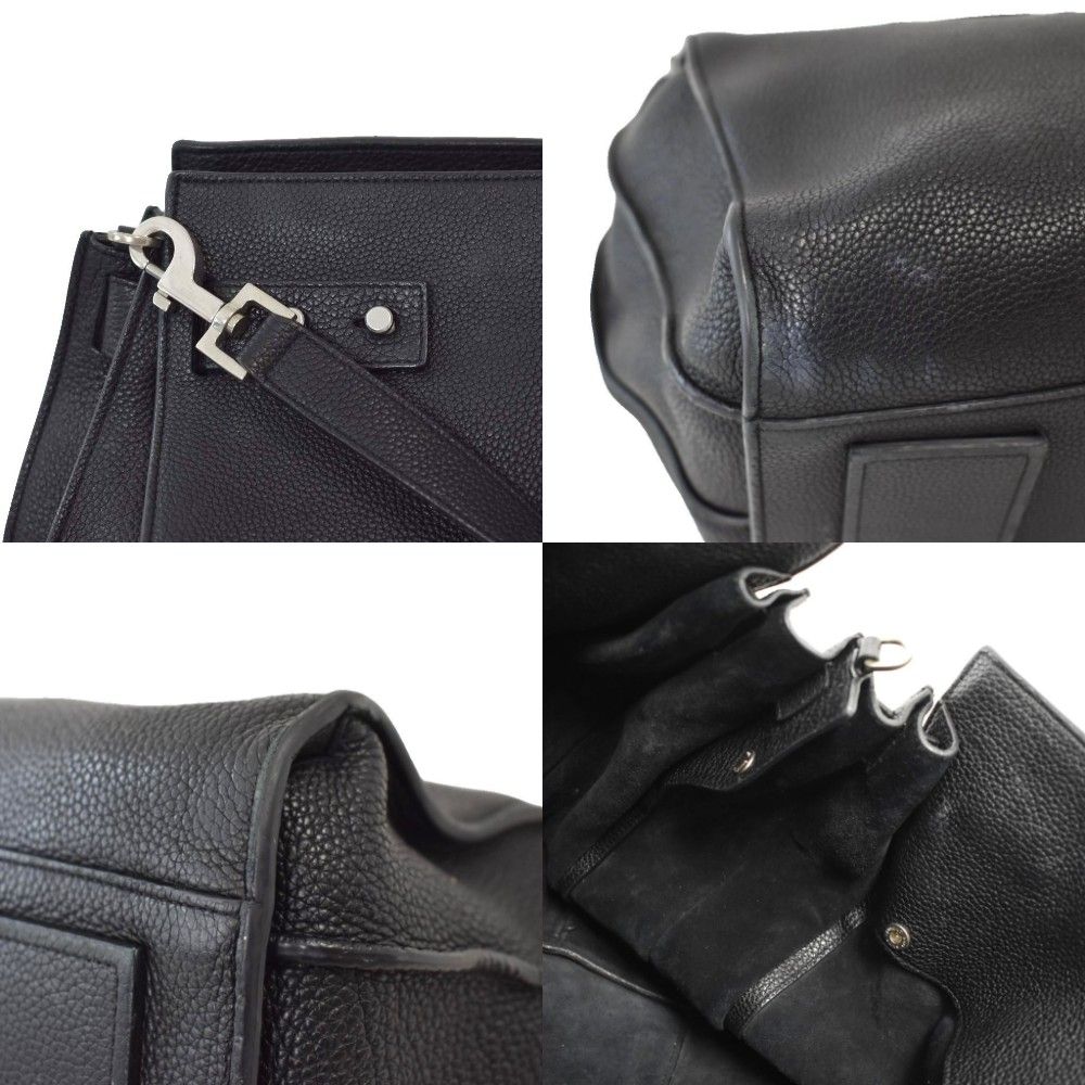 Saint Laurent Paris Sac de Jour Small Large Shoulder Bag Tote 2-Way Black — view 7