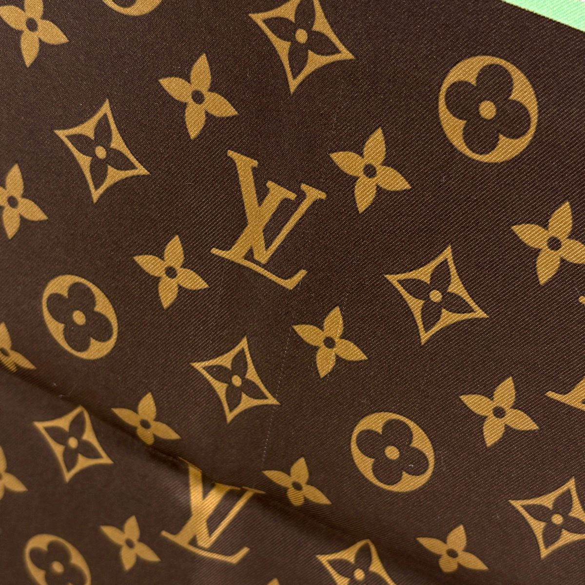 Louis Vuitton Carre 70 Super Flat Monogram Panda Takashi Murakami Scarf Silk — view 3