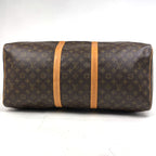 Louis Vuitton Keepall 55 Boston Bag Monogram Brown — view 2