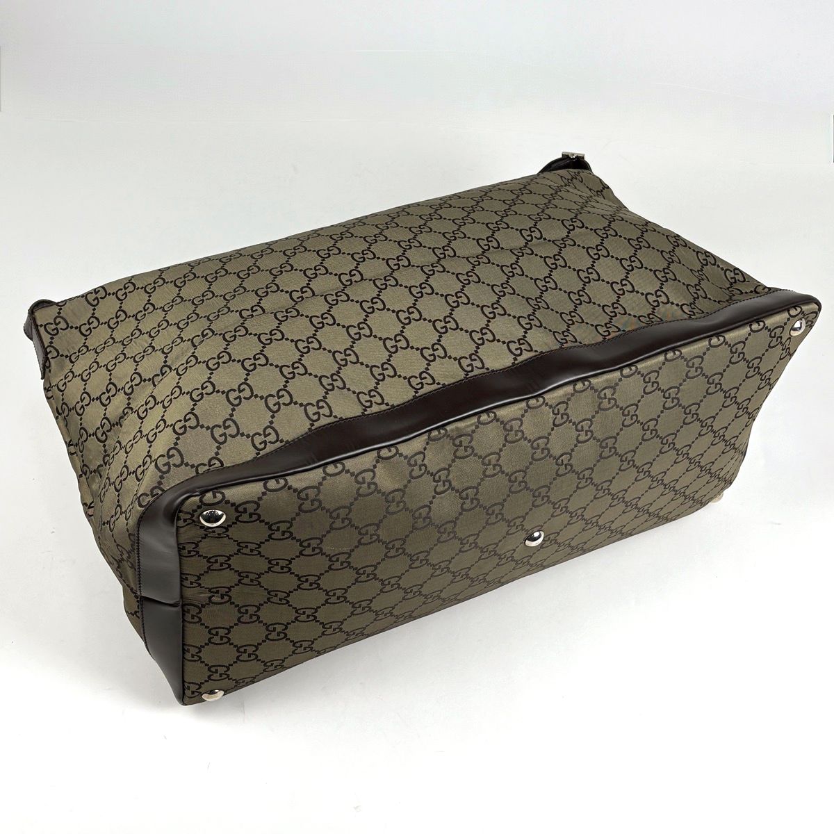 Gucci GG Pattern Shoulder Bag Sports Canvas Brown — view 2