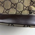 Gucci GG Pattern Shoulder Bag Sports Canvas Brown — view 4