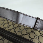 Gucci GG Pattern Shoulder Bag Sports Canvas Brown — view 9
