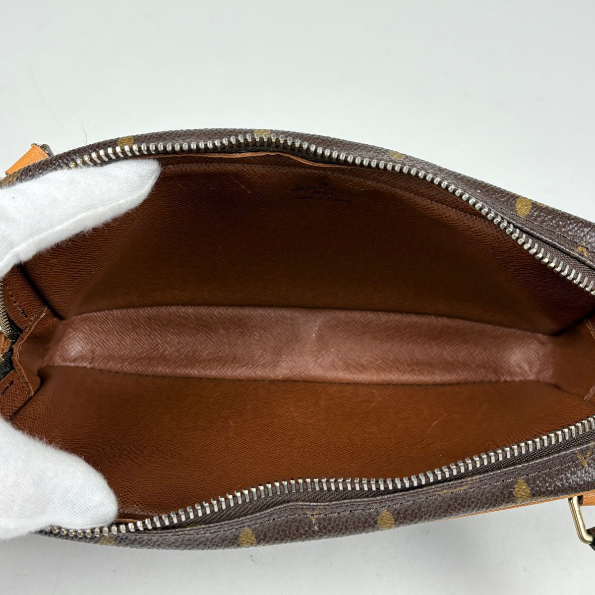 Louis Vuitton Pochette Marly Bandouliere Crossbody Shoulder Bag Monogram Brown — view 8