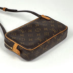 Louis Vuitton Pochette Marly Bandouliere Crossbody Shoulder Bag Monogram Brown — view 2
