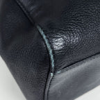 Gucci Interlocking Tote Shoulder Leather Black — view 3