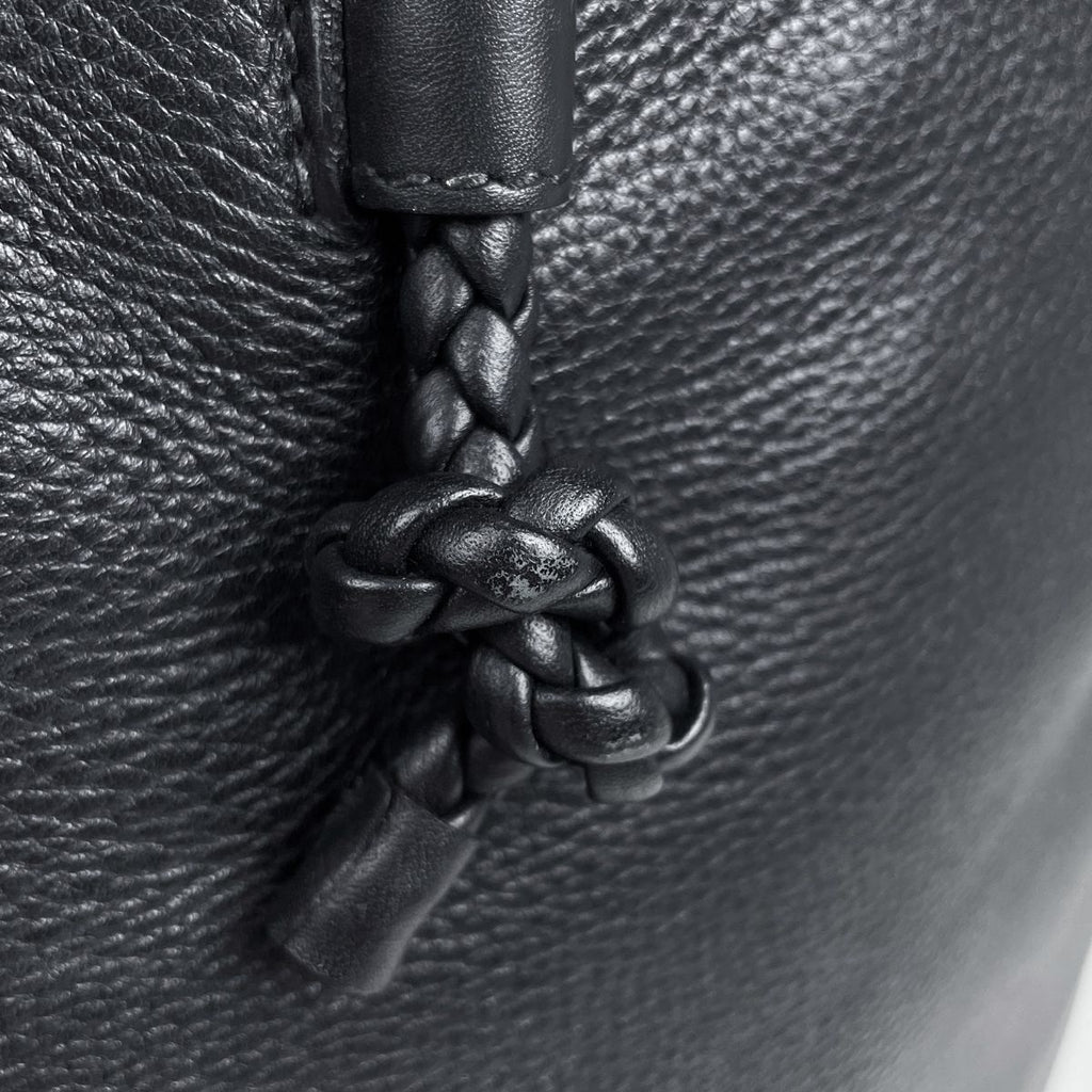 Gucci Interlocking Tote Shoulder Leather Black — view 4