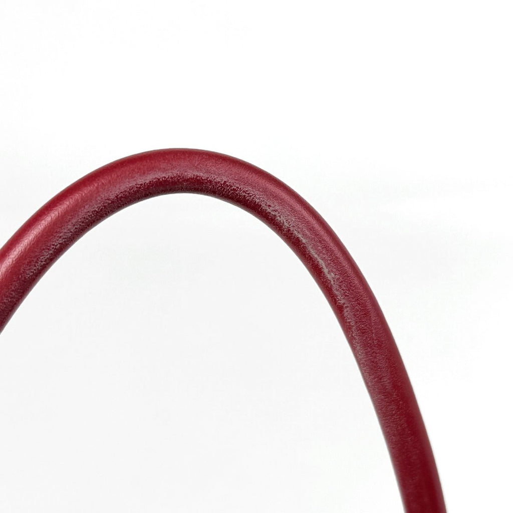 Prada Logo 2-Way Shoulder Bag Saffiano Leather Red — view 7