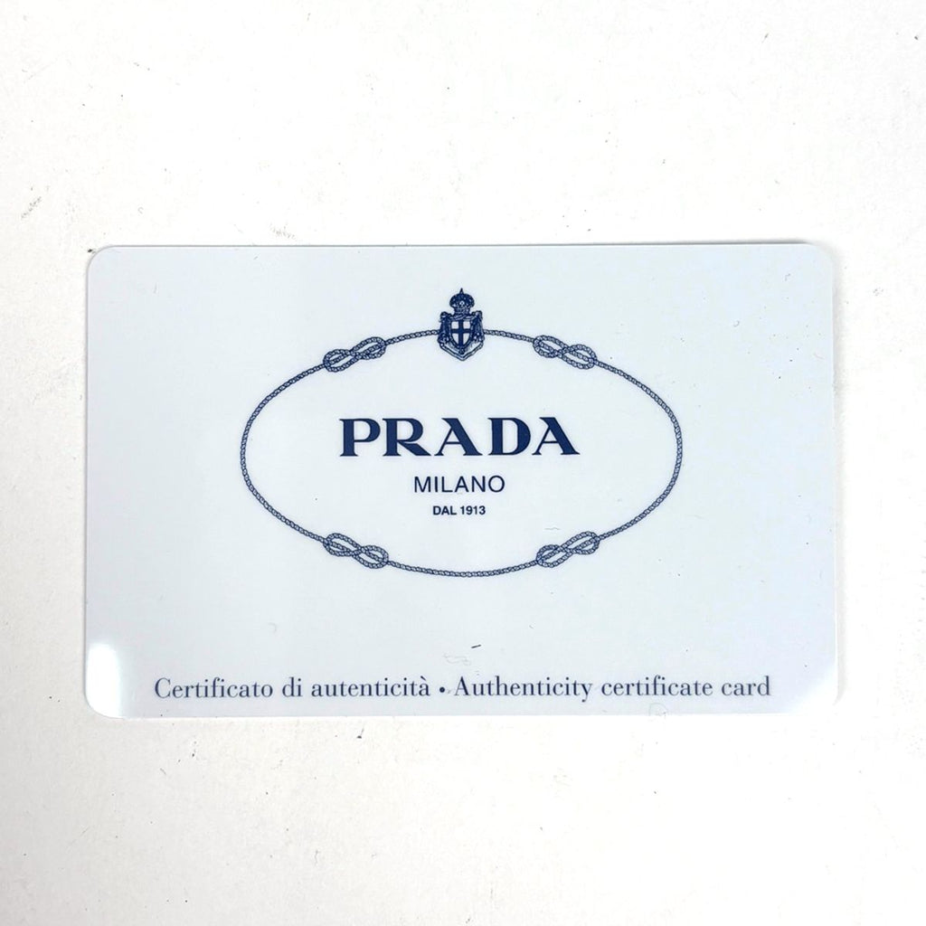 Prada Logo 2-Way Shoulder Bag Saffiano Leather Red — view 9