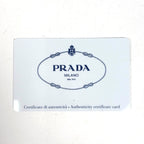 Prada Logo 2-Way Shoulder Bag Saffiano Leather Red — view 9