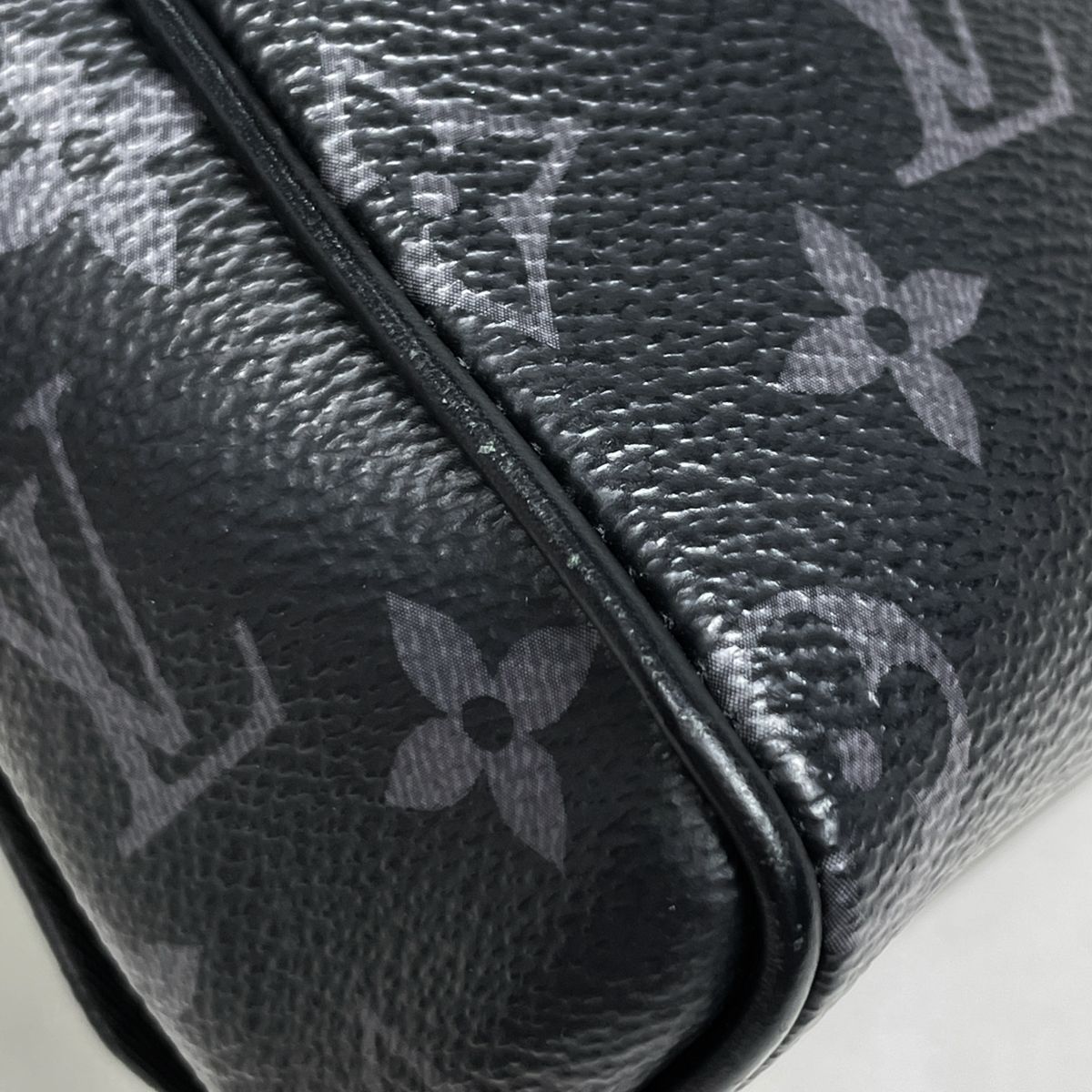Louis Vuitton District PM NM Shoulder Crossbody Bag Monogram Eclipse Noir Black — view 3