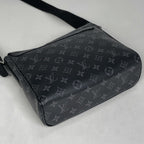 Louis Vuitton District PM NM Shoulder Crossbody Bag Monogram Eclipse Noir Black — view 2