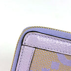 Gucci Jumbo GG Coin Case Card Canvas Leather Purple — view 3