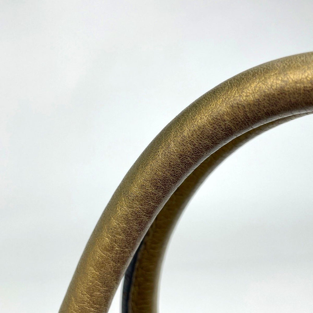 Loewe Anagram 2-Way Shoulder Bag Leather Gold — view 6