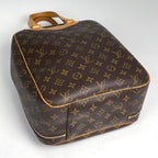 Louis Vuitton Excursion Shoes Case Handbag Monogram Brown — view 2