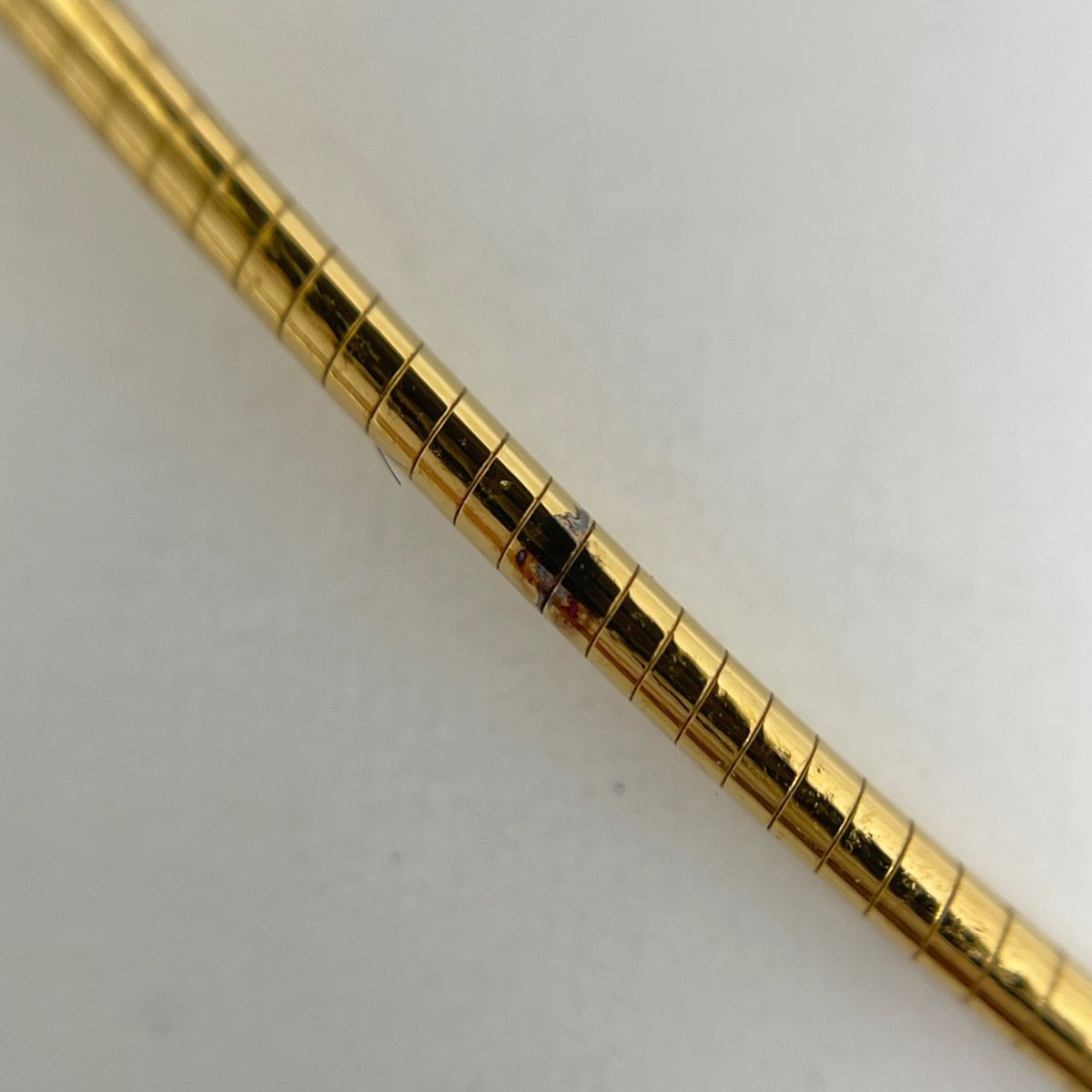 Hermes Pop Necklace Logo Gold Plated White — view 5