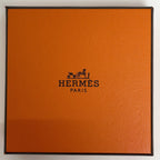 Hermes Pop Necklace Logo Gold Plated White — view 7