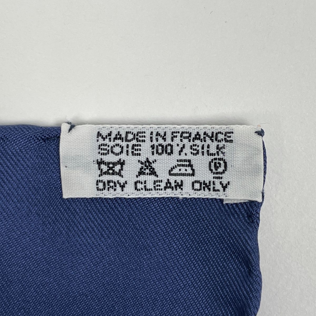 Hermes Carre 90 the Alfee Aube Dawn Anniversary Scarf Silk Navy Multicolor — view 2