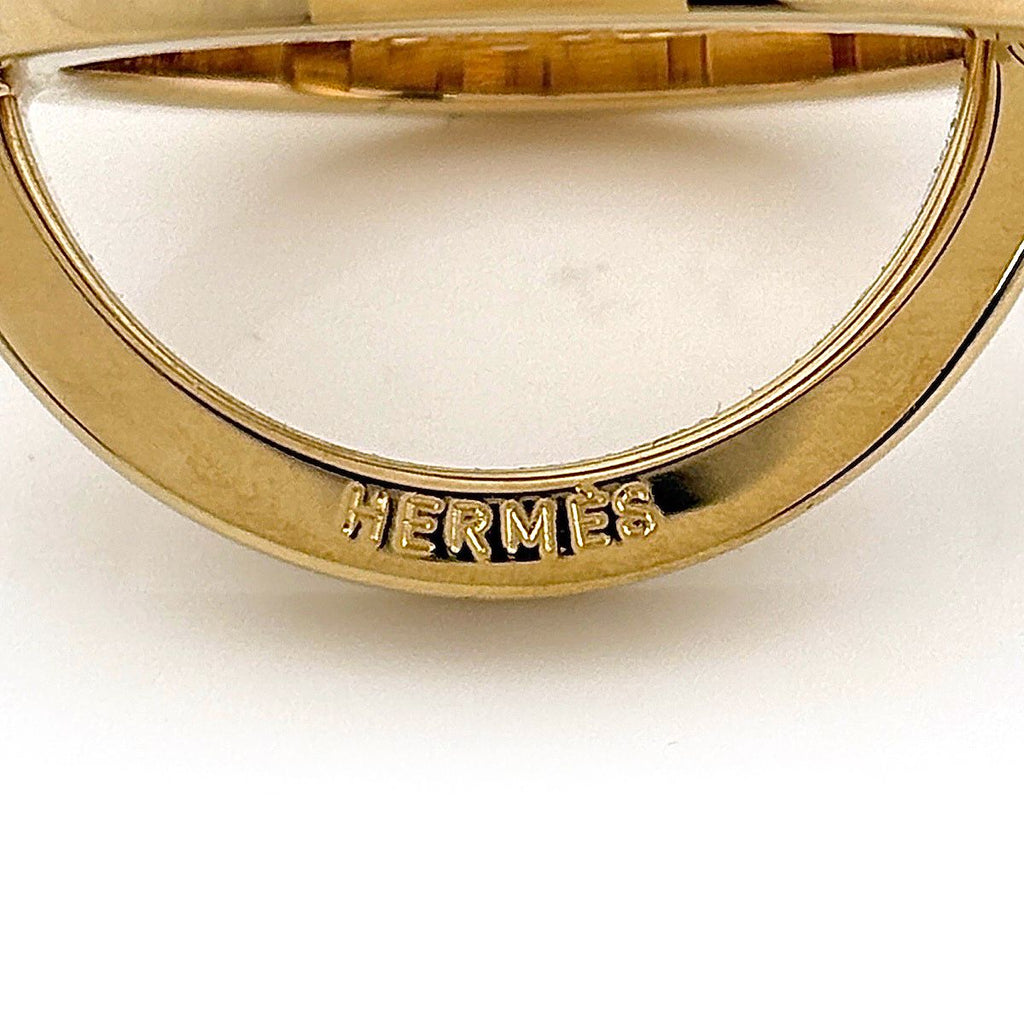 Hermes Cosmos Scarf Ring Closure Gold Plated — view 4