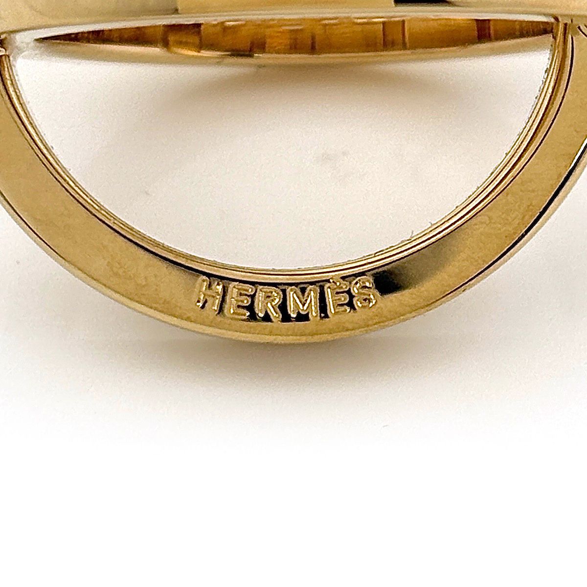 Hermes Cosmos Scarf Ring Closure Gold Plated — view 4