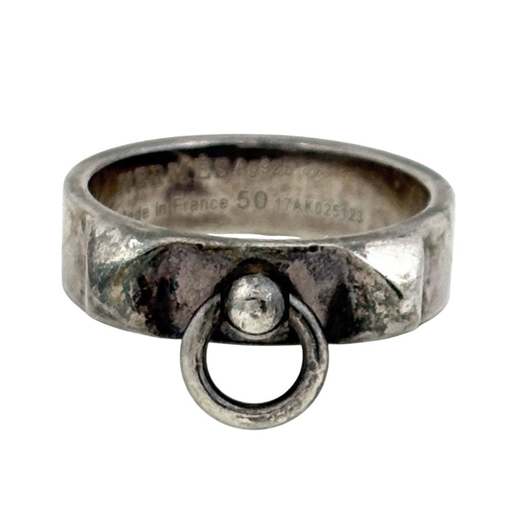 Hermes Collier de Chien Ring Silver — view 2