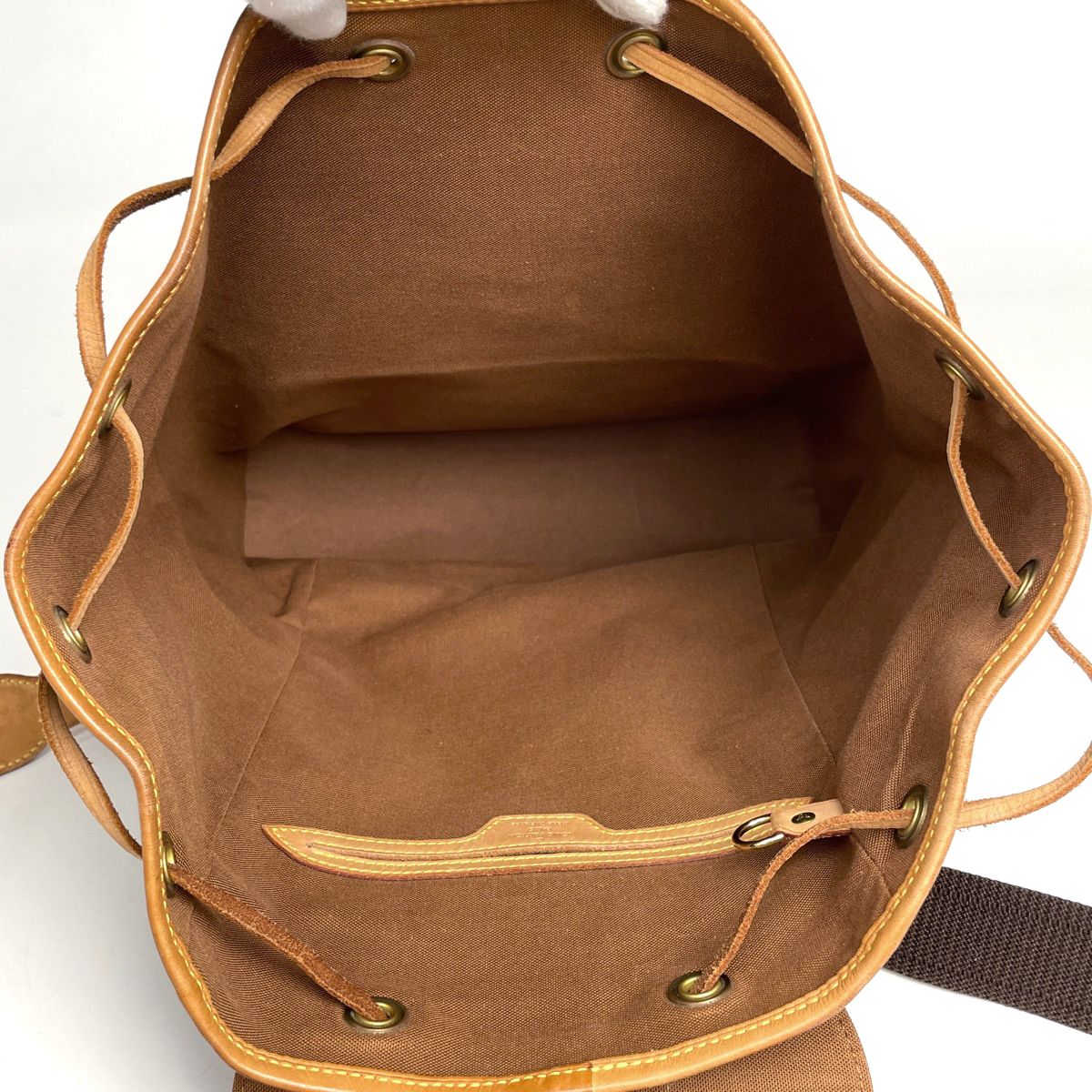 Louis Vuitton Montsouris GM Backpack Monogram Brown — view 8