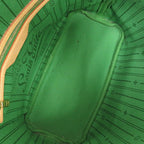 Louis Vuitton Neverfull PM Pouch Monogram Green Tote — view 5