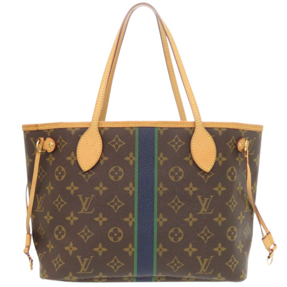 Louis Vuitton Neverfull PM Pouch Monogram Green Tote — view 2