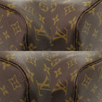 Louis Vuitton Neverfull PM Pouch Monogram Green Tote — view 4