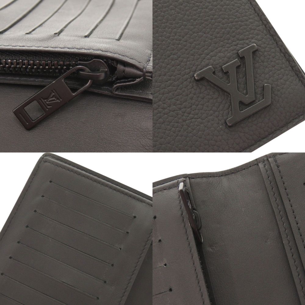 Louis Vuitton Portefeuille Brother NM LV Aerogram IC Leather Black Wallet — view 8