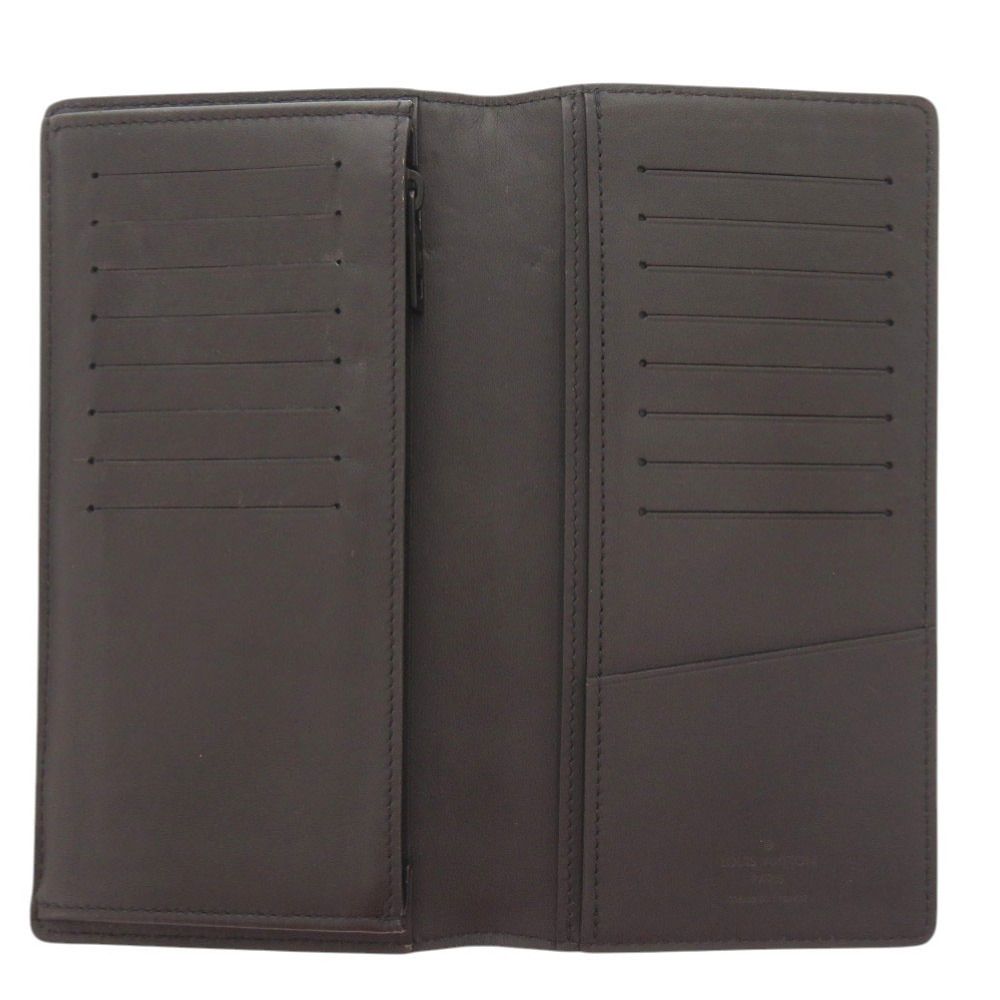 Louis Vuitton Portefeuille Brother NM LV Aerogram IC Leather Black Wallet — view 4