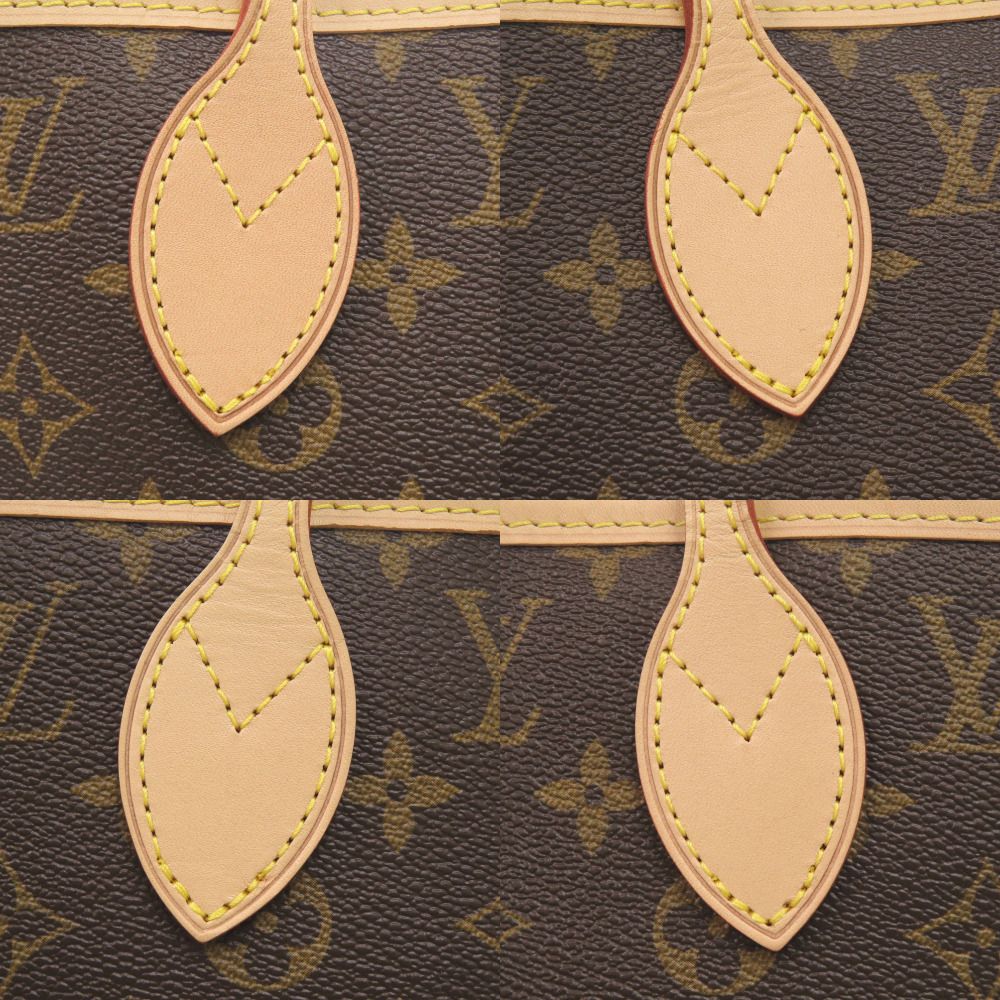 Louis Vuitton Neverfull MM Pouch Monogram Light Blue Tote — view 8