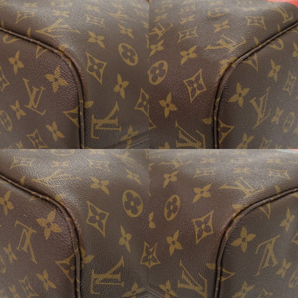 Louis Vuitton Neverfull MM Pouch Monogram Light Blue Tote — view 4