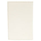 Prada Saffiano Triangle White Card Case — view 3