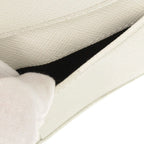 Prada Saffiano Triangle White Card Case — view 8