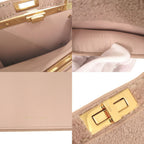 Fendi Peekaboo Icy Mouton Pink 2-Way Handbag — view 7