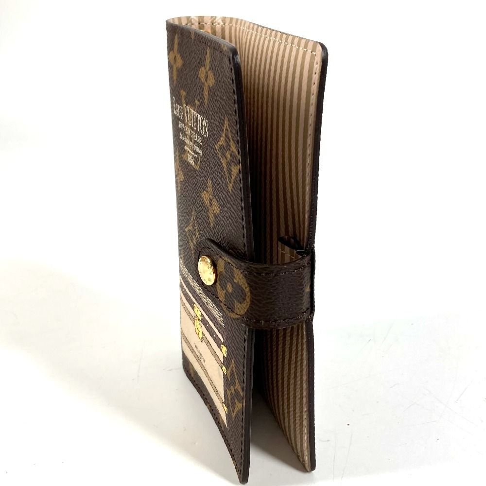Louis Vuitton Notebook Cover Agenda PM Monogram Canvas Brown — view 7