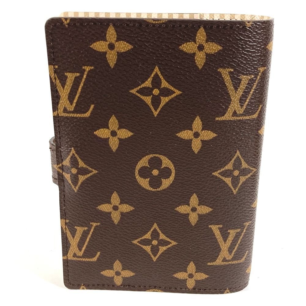 Louis Vuitton Notebook Cover Agenda PM Monogram Canvas Brown — view 2