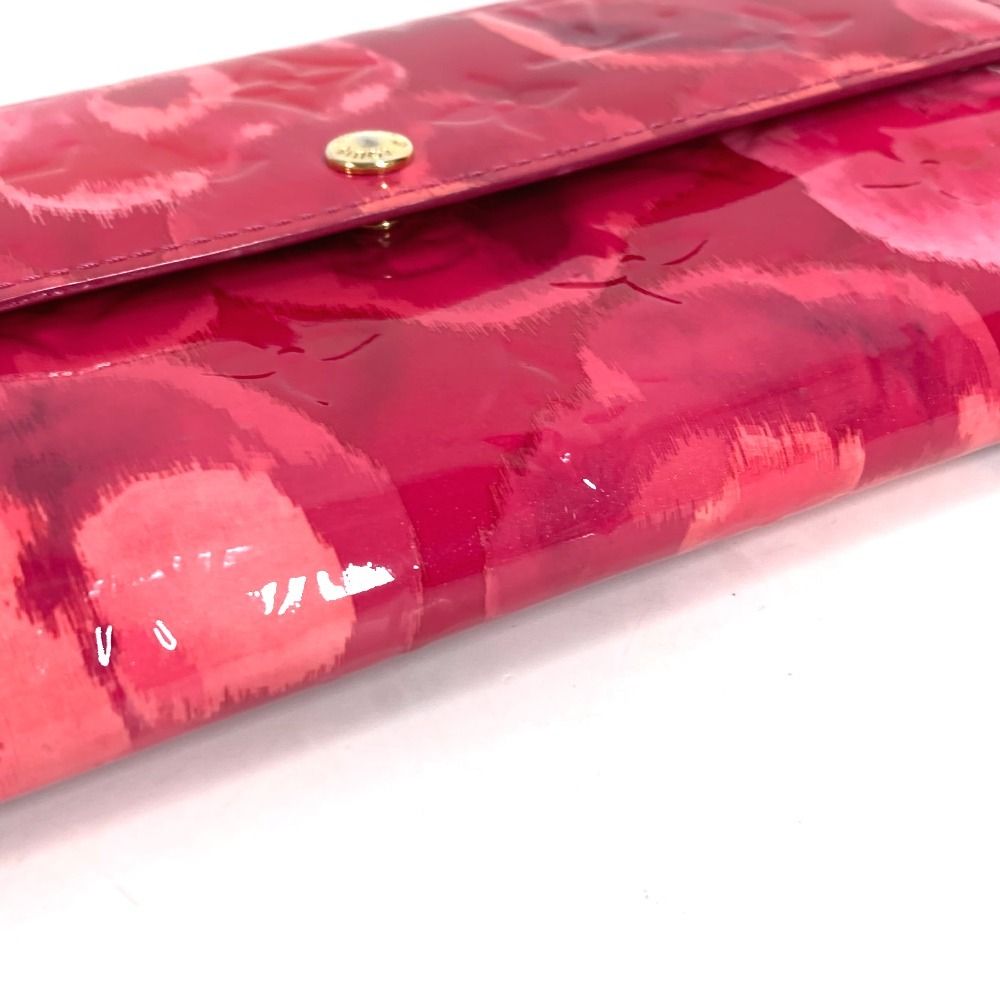 Louis Vuitton Wallet Portefeuille Sarah Enamel Rose Indien Pink — view 4