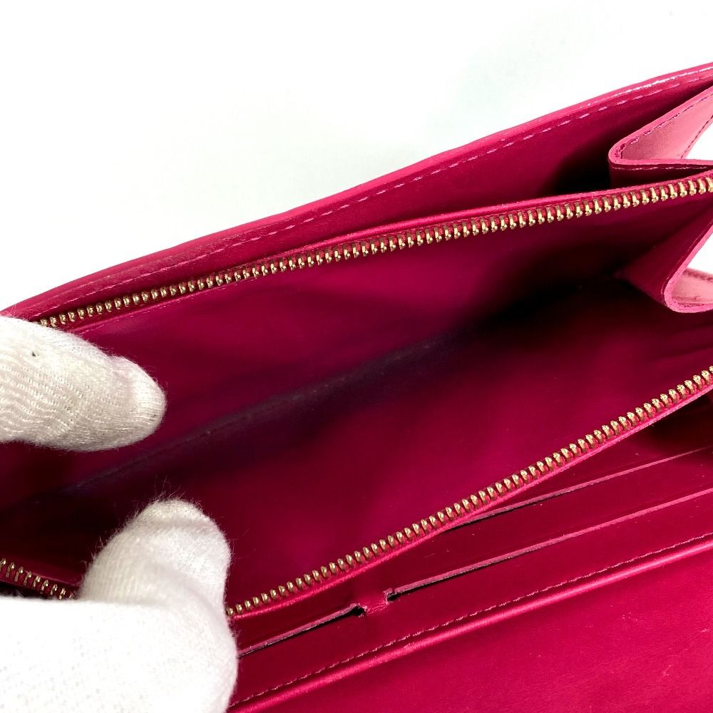 Louis Vuitton Wallet Portefeuille Sarah Enamel Rose Indien Pink — view 6