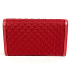 Prada Wallet Logo Quilted Nylon Red — view 3