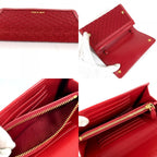 Prada Wallet Logo Quilted Nylon Red — view 8
