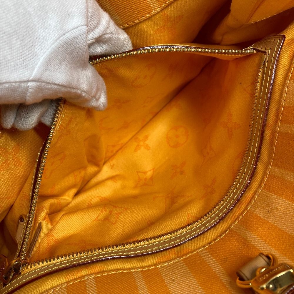 Louis Vuitton Shoulder Bag Cabas PM Canvas Yellow — view 7
