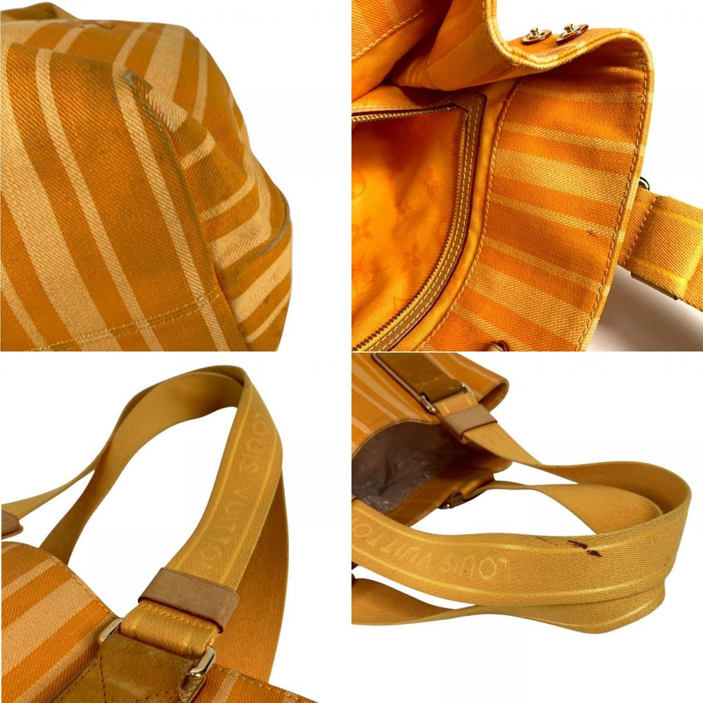 Louis Vuitton Shoulder Bag Cabas PM Canvas Yellow — view 8