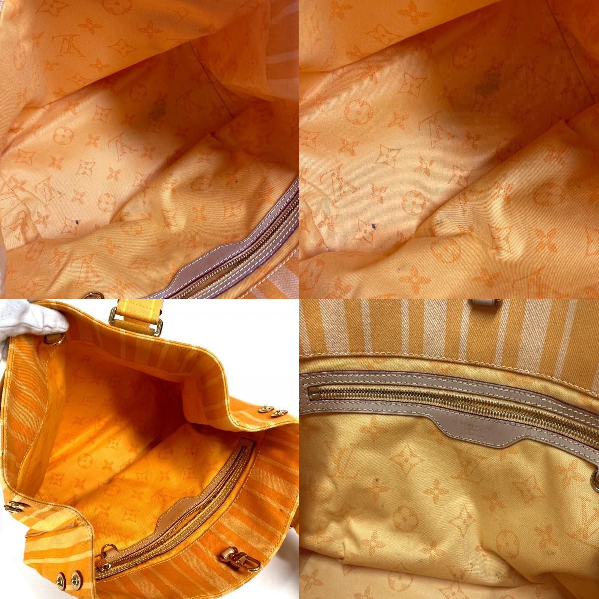 Louis Vuitton Shoulder Bag Cabas PM Canvas Yellow — view 9